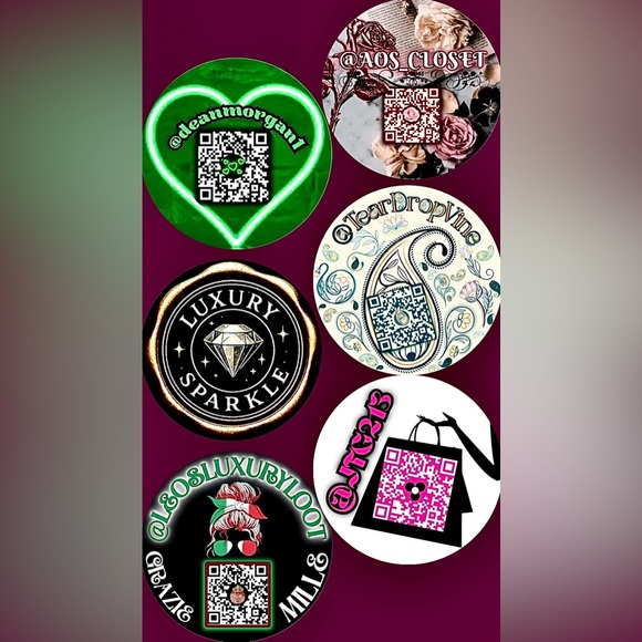 100 CUSTOM QR CODE STICKERS - Picture 10 of 16